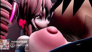 Teto san and French Smooching Bento three dimensional anime porn hookup plow rock hard fuck stick mmd r18 bang-out ahegao butt sex jizm guzzle