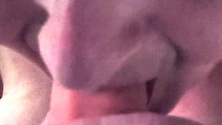 Erotica Gag From This Fat Hag in Her Pink Hat in Her Mouth Cum Solats