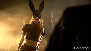 Innocent Petite Blonde Della Cate Takes BBC Deep - Deepthroat, Doggystyle & Cum on Tits