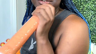 Ebony Girl Face Fuck