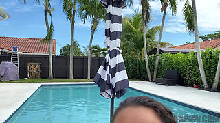 Wild Blowjob with Hot Latina Carmela Clutch