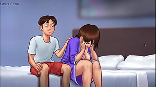 Hot Aunty Fucked Hard by Men in Summertime Saga Part 2 Hentai Animation