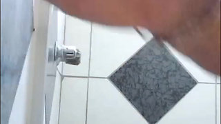 Playing in the shower