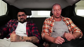 Cam Crawford jerks off with together Ryan Bones