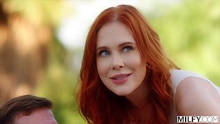 MILFY Thirsty COUGAR Maitland engulfs every inch of his manmeat