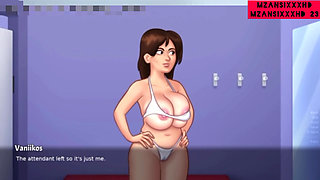 Busty And Horny Stepmom. (Summertime Saga Gameplay)