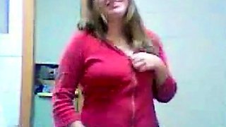 Kelly's Big Soft Tits on Webcam