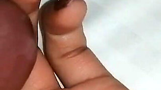 Cumming on My Stepsister's Little Hand!