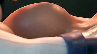 Futa Wonder Woman & Supergirl Take Turns on Catwoman - 3D Futanari Animation