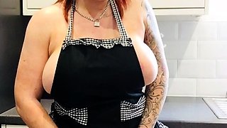 Amateur striptease and Solo masturbation