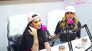 Flavia Oliver Performs Oral Sex On Natasha Steffens During The Recording Of The California Podcast