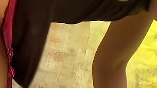 A Delicious Hole Scene-2 busty Brunette Lucie Love Jerks off in Lingerie in the Bathroom and Ends up Sucking Big Glory Hole Cock