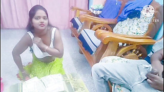 Hot & Beautiful Maid Is Helping for Handjob for Out of Greed