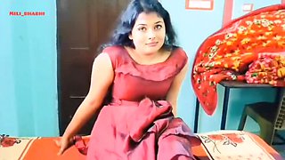 Desi Stepsister Mili Bhabi Fucked Hard in Village - Hindi Audio Sex, Tight Pussy Doggy Style