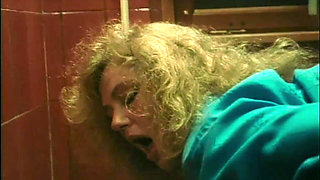 Marina Lotar Gets Pounded in the Bathroom by Rocco Siffredi, with a Final Money Shot to the Face.