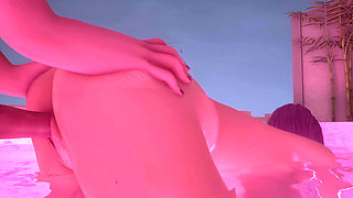 Extended Version Outdoor Jacuzzi 3D Hentai Fuck