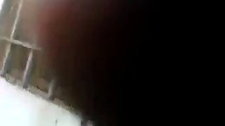 Huge Black Cock Masturbating and Cumming Outdoors