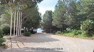 Vlog Lissa Brown Goes to a Nudist Beach to Film a Custom Video