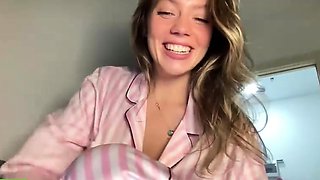 Blonde teen Sierras first erotic masturbation video