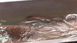 Blonde Yanna's Steamy Shower