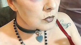 MILF Smoking in a Bra