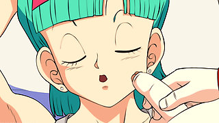 Bulma's Tight Pussy Got Pounded by a Divine Cock While She Slept