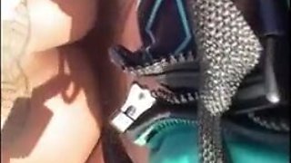 Nasty Mexican Bride Betrays Hubby on Honeymoon Excursion Boinking the Muscled Jetski Coach Humungous Weenie While Husband is Away