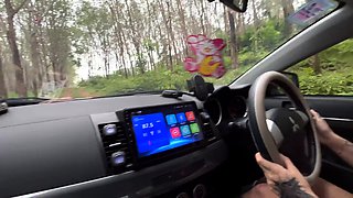 Sexy Nymphomaniac Seduced Schoolboy In Car