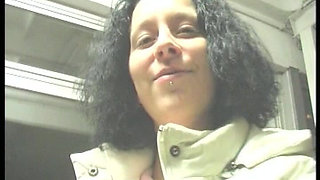 German Amateur Teen Showes Her Pussy on Casting