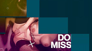 GLORYHOLE SECRETS - Eager Nikki Knightly Gulps Cum Loads Naked