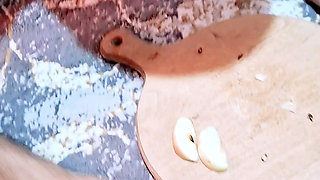 BDSM Slave Feeding Under My Feet Spit on Food, Humiliation & FootShoe Worship Training