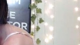 Awesome Teen With Big Boobs Dildo Masturbation