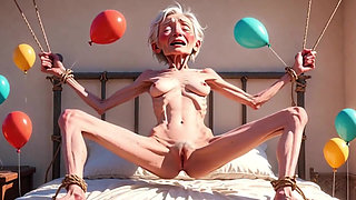 Mature Slave Bound & Begging - Wants Pussy Filled with Hot Cum