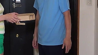 Cuckolded Husband Watch Wife's Cheating Fuck, Wife Makes Husband Wear Chastity Belt and Show off Him Her Cheating Creampie Sex