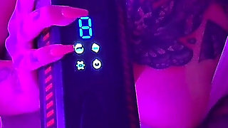 Girlfriend Helps Releive Boyfriend Using Cock Masturbator