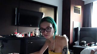 Close up teen masturbation