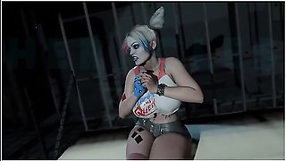 Hi Folks, This Is A Wip From My Upcoming Animation Featuring Harley Quinn And Poison Ivy. This Is No