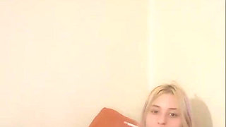 Smoking a Full Cigarette Playing with My Pussy