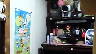 Asian Chub Jerks Off Solo