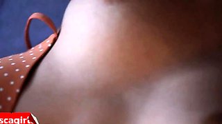 Webcam Teen Babe's Solo Orgasm with Her Sex Toy