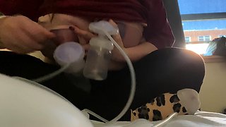 Amateur striptease and Solo masturbation