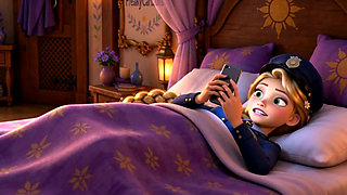 Rapunzel's Innocent Blowjob with Flynn Rider