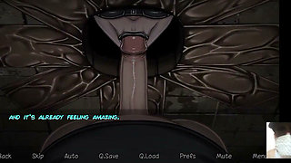 Gloryhole! Hot Ghost Gave Me Blowjob Through Gloryhole and Then I Fuck Her!
