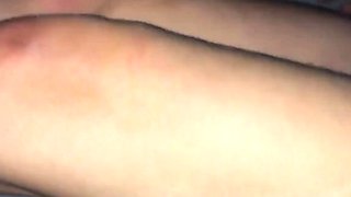 Cuckold hubby films his wife in gloryhole booth