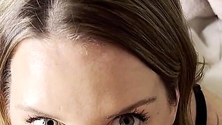 Sensual Blowjob and Facial with Red Toes