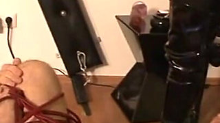 Humiliating ass penetrated in small penis guy