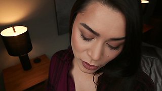 Babysitter Fills Her Vagina With Your Cum - Meana Wolf