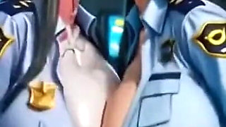 Captain Officer Police Station, Long Version, Ai Animation