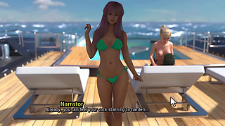 Lewd island s2 ep1, getting fucked in a dream.