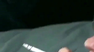 Lonely Chain Smoking GILF Seduces Step-grandson
